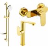 Mexen Milo DF05 sprchový set, zlatý - 713154DF05-50