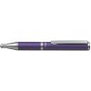 Guličkové pero, 0,24 mm, teleskopická, kovovo fialové, ZEBRA 