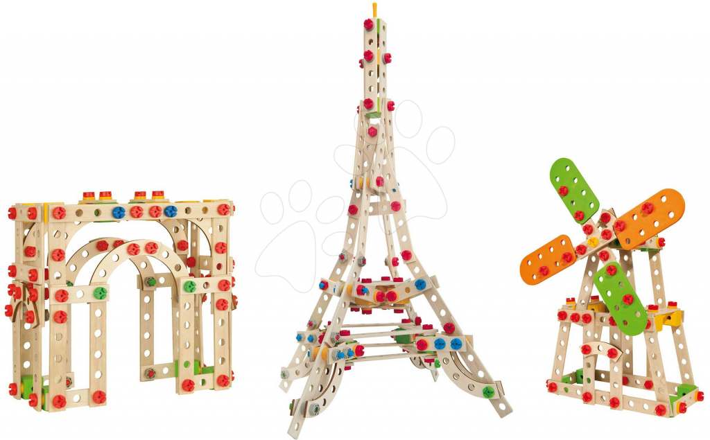 Eichhorn Stavebné bloky Eiffelova veža, 315 ks