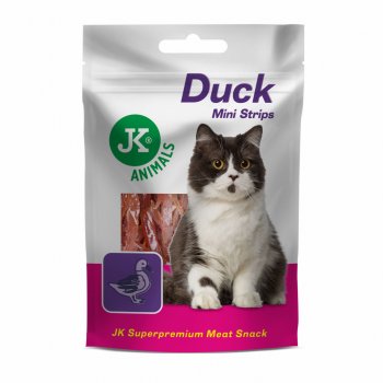 JK Meat Snack Cat Duck Strips 50 g