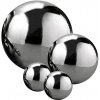 Nerezové dekoračné guľe - set 4 ks lesklé LE-52691