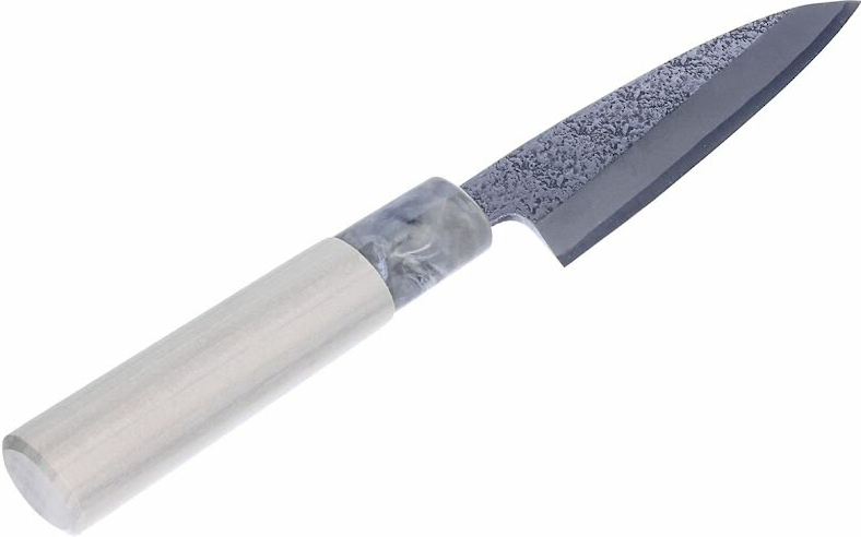 UMEBACHI RYUMA Japonský viacúčelový kuchynský nôž kladivovým povrchom 10,5 cm