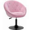 4Rico otočná stolička QS-BL12G ružová