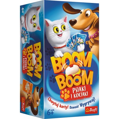 Trefl spoločenská hra Boom Boom psy a mačky 01993