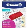 Pelikan Guma bez PVC RW 40 červená 40 ks