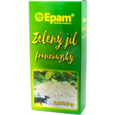 Epam Zelený jíl prášok v krabici 170 g