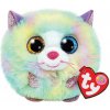 TY Puffies Cuddly Toy Cat Heather 10 cm