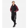 TUTA ITALIA UOMO 103 IN FELPA CON CAPP. E BANDA NERO/ROSSO Tg. XS