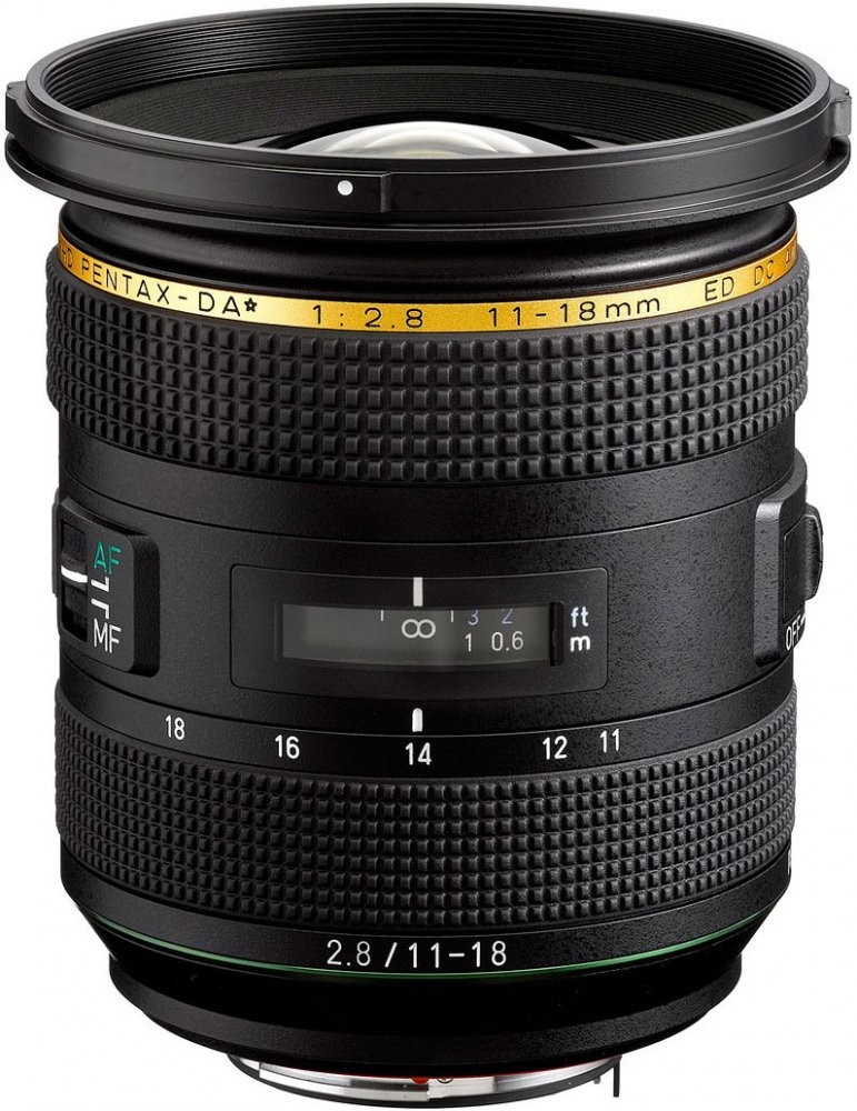 Pentax 11-18mm f/2.8 HD DA* ED DC AW