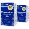 GS Magnesium citrát 1340 mg + B6, 2× 100 tabliet, darčekové balenie 2025