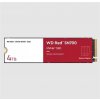 WD RED SSD NVMe 4TB PCIe SN700, Geb3 8GB/s, (R:3400/W:3100 MB/s) TBW 5100
