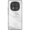 Picasee silikónový čierny obal pre Xiaomi Redmi Note 14 Pro 5G - White marble