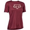FOX FLEXAIR SS dámsky dark maroon
