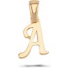 Lillian Vassago Zlatý prívesok písmeno A LLV03-GP002-A Farba zlata: Ružová
