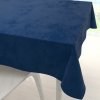Biante Zamatový štvorcový obrus Velvet Prémium SVP-036 Námornícka modrá 100x100 cm