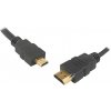 HDMI-mikro HDMI kábel, 3m, V1.4.