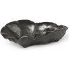 Odkladacia miska OYSTER 10,5 cm, čierna, mosadz, ferm LIVING