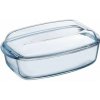 Pyrex Sklenená zapekacia misa s vekom, 6,7 l