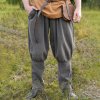 Battle Merchant Vikingské kalhoty Gorm typu Rus bavlna obnošený vzhled