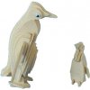 Woodcraft Drevené 3D puzzle Tučniaky M030