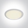 Moderné svietidlo ONE LIGHT zápustný LED panel 10130U/W/C vhodné do kúpeľne