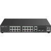 Reyee by Ruijie RG-ES220GS-P - Gigabitový PoE prepínač 16+2, 2x SFP, riaditeľný, 250W - Reyee od Ruijie