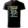 Brazilian Capoeira - Klasické pánske tričko - XL ( Čierna )
