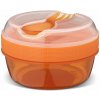 Carl Oscar - N'ICE CUP dóza s termo diskom - 300 + 150 ml Farba: Oranžová