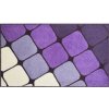 Koberček do kúpeľne Grund SHANGA 60 x 100 mm fialový