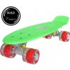 Penny board Mad Cruiser s LED kolesami ABEC 7-zelený