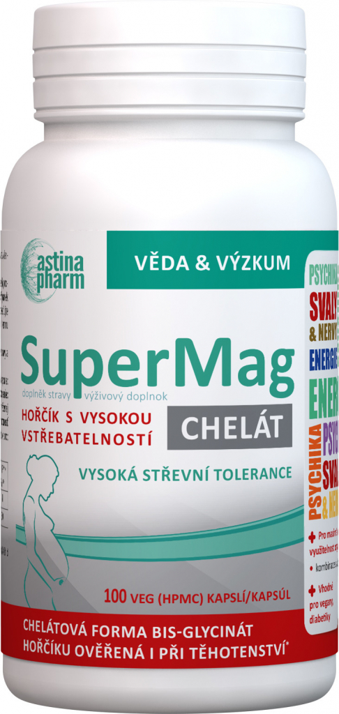 Astina SuperMag B6 chelát 100 kapsúl