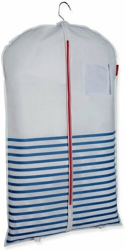 Compactor Obal na krátke šaty a obleky MARINE, 60 x 100 cm, modro-biela od  7 € - Heureka.sk