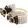 Kajdanky na členky BDSM Ballroom Pearl Ankle Cuffs Guilty Pleasure