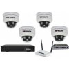 5MPx PTZ kamerový IP POE set - 4x MINI PTZ NVR 3016, router, POE switch 4 + 1| ZONEWAY 4-PTZ4XC50+3016
