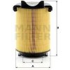 MANN Vzduchovy filter C 14 130 OL.GOLF VI,IBIZA 2.0TDI 08-
