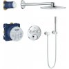Grohe SmartControl Perfect - Sprchový set 310 s batériou pod omietku, 2 prúdy, chróm - 34709000