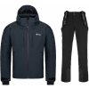Pánský lyžařský komplet Turnau BLK XL + Rhea BLK XXL
