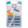 Wilkinson Sword Quattro Essential 4 + 9 ks hlavic
