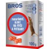 BROS Parafínové bloky na myši a potkany 1kg - rodenticid