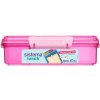 Sistema Delený desiatový box Lunch Snack Attack Duo s 2 oddelenými priehradkami 975 ml, ružová