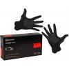 Čierne nitrilové rukavice L, 100 ks