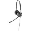 Jabra Biz 2400 II QD Duo UNC Slúchadlá s mikrofónom Kábel Pres hlavu Kancelária / call centrum Čierna, Strieborná (2409-720-209)