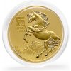 Zlatá investičná minca Year of the Horse Rok Koňa Lunárna 1/2 Oz 2026