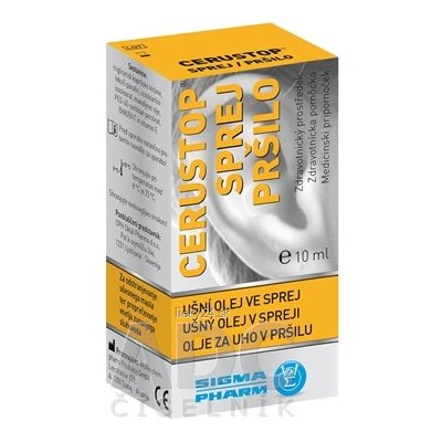 Cerustop ušný olej v spreji 10 ml