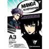 Clairefontaine Manga Illustration Skicár 20 A3 250 g