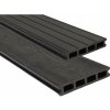 Gutta Guttadeck terasová doska WPC 3D wpc prkno 140 x 25 x 4000 mm dark grey