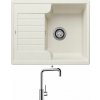 Blanco ZIA 40 S biela soft 527195 + Blanco MILI chróm 519413