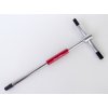T-kľúč Inbus zástrčný 12 mm, 3 x profil, 320 mm, CrV, rýchloskrutkovací, Triumf (Triumf - profi)