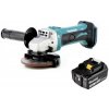 Makita DGA452Z Aku. uhlová brúska 115 mm + 1x akumulátor 3,0Ah BL1830B