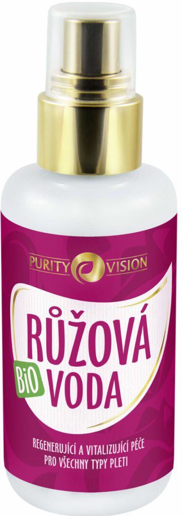 Purity Vision Ružová voda zo vzácnej damašskej ruže 200 ml